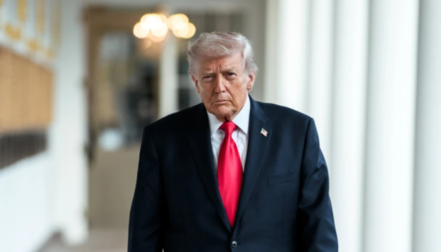 Дональд Трамп під час виступу, фото Reuters