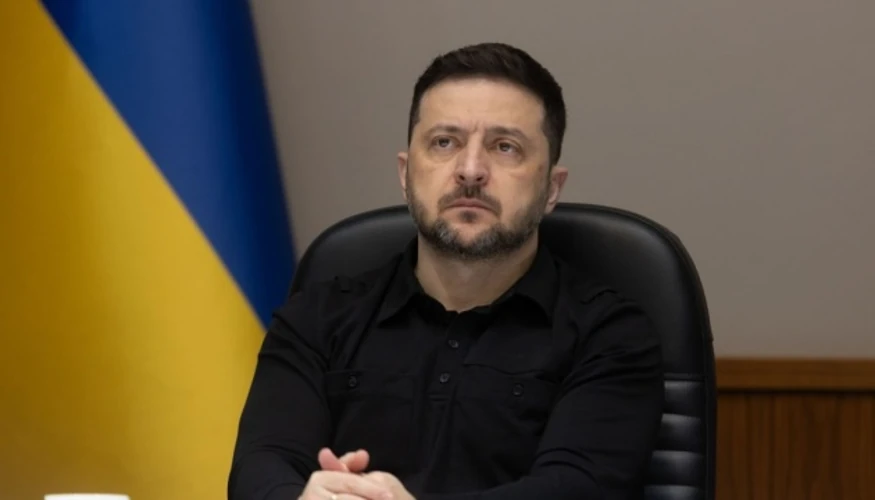 Фото ОП із зверненням Президента Володимира Зеленського