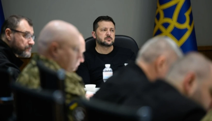 Засідання Ставки Верховного Головнокомандувача за участю Президента Володимира Зеленського